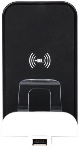 Беспроводное зарядное устройство + USB тип A Legrand Etika 2400мА белый картинка